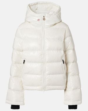 Perfect Moment Polar Flare Down Ski Jacket - White