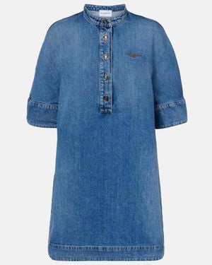Givenchy Denim Minidress - Blue
