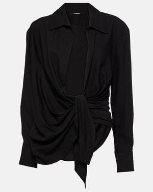 Jacquemus La Chemise Bahia - Black