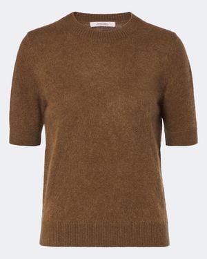 Dorothee Schumacher Pullover Fluffy Statements - Braun