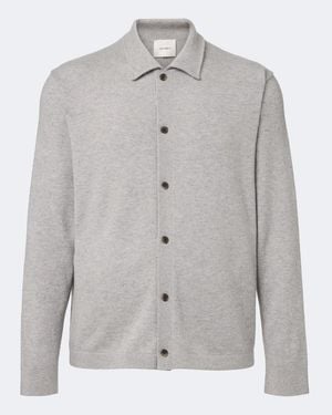 Lisa Yang Cardigan Zaid Aus Kaschmir - Grau