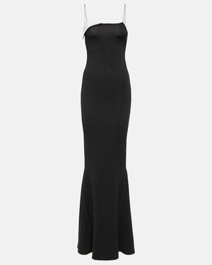 Jacquemus La Robe Aro Long Dress - Black