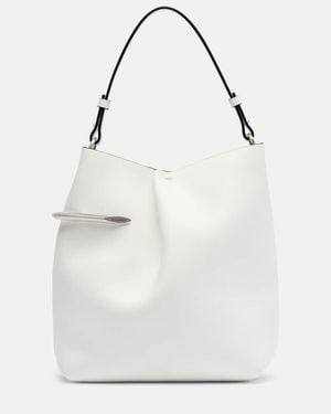Givenchy Pinch Me Leather Tote Bag - White