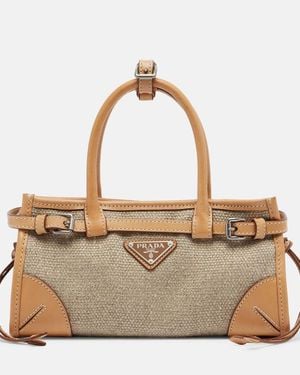 Prada Bolso Bonnie Small - Metálico