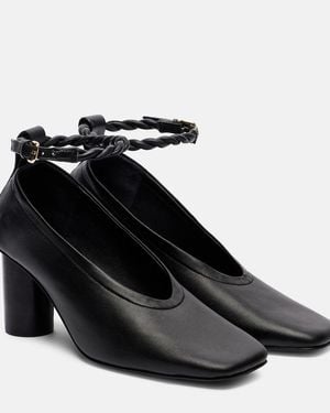 A.Emery Pumps Amos 70 Aus Leder - Schwarz