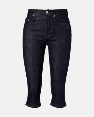 Jacquemus Logo Capri Jeans - Blue