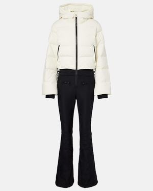 Perfect Moment Polar Flare Ski Suit - White