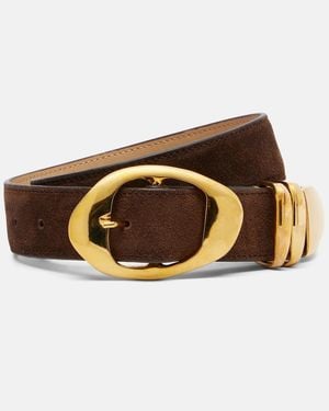 Amanu Grumeti Suede Belt - Brown