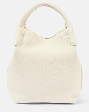 Loro Piana Bolso Al Hombro Bale Small De Piel - Neutro