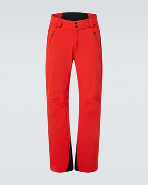 Aztech Mountain Team Aztech Ski Trousers - Red