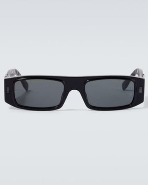 Fendi Eckige Sonnenbrille Ff Squared - Grau