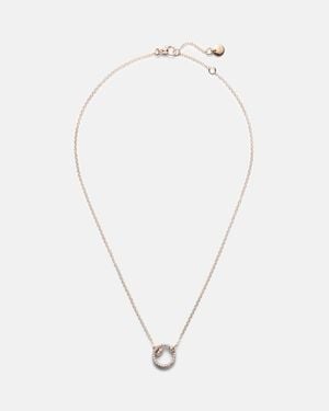 Pomellato Collar Together De Oro Rosa De 18 Ct Con Diamantes - Blanco