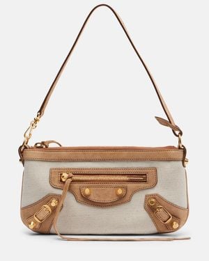 Balenciaga Sac Le City Mini - Métallisé