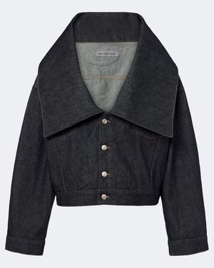 Balenciaga Jeansjacke - Schwarz