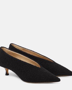 Le Monde Beryl Babouche Court Shoes - Black