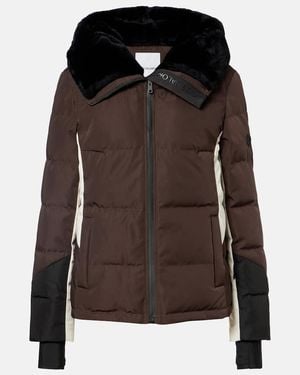 Yves Salomon 64Cm Down-Filled Jacket - Brown