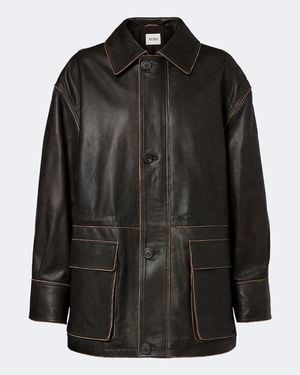 Arma Maeve Leather Jacket - Black