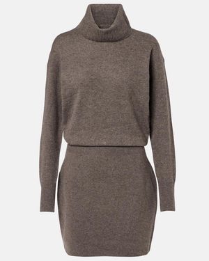 Veronica Beard Wool And Cashmere Sweater Dress - Gray