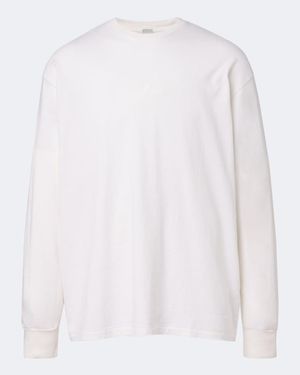 A.PRESSE Cotton And Cashmere T-Shirt - White