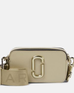 Marc Jacobs Schultertasche The Snapshot Aus Leder - Natur