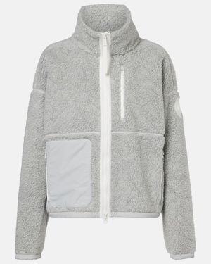 Canada Goose Simcoe Wool-Blend Fleece Jacket - Grey