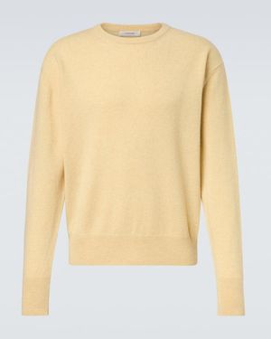 Lemaire Cashmere And Wool Sweater - Yellow