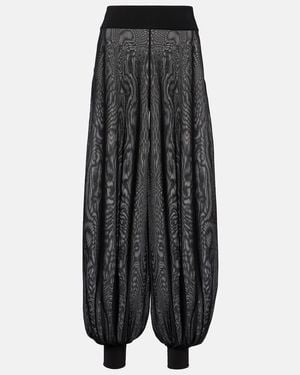 Alaïa High-Rise Pants - Black