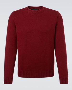 Saman Amel Pullover Gio Aus Kaschmir - Rot