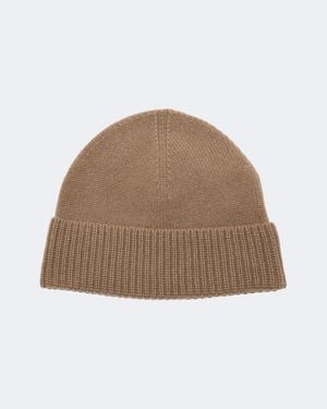 JOSEPH Chia Cashmere Beanie - Brown
