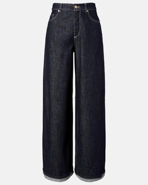 Max Mara Wide-Leg Jeans - Blue