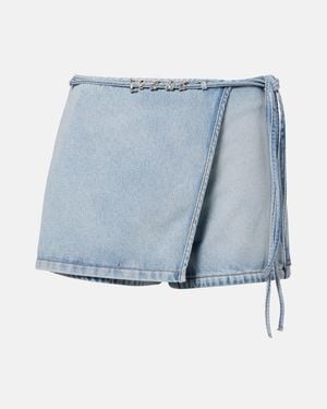 Loewe Paula's Ibiza Denim Skort - Blue