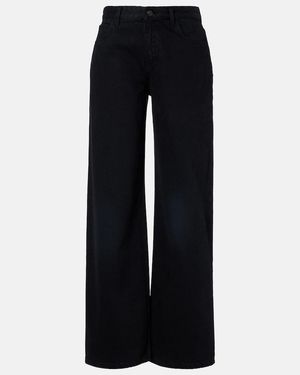 The Row Jeans Anchos Eglitta De Tiro Bajo - Azul
