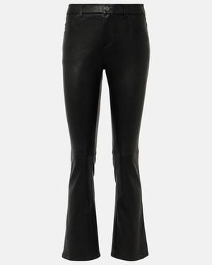Stouls Dean Leather Trousers - Black