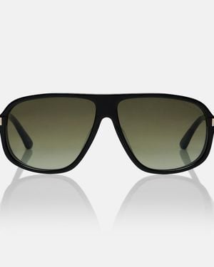 Tom Ford Guillaume Aviator Sunglasses - Green