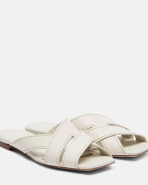 Tod's Sandalias De Piel - Blanco