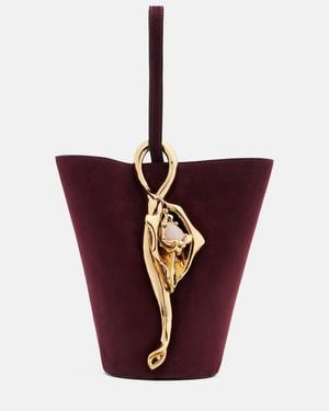 Chloé Bucket Bag Eden Treasures Small - Rot