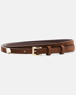 Prada Cinturon De Ante - Marrón