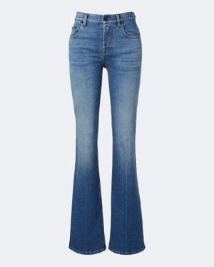 Gucci Mid-Rise Flared Jeans - Blue