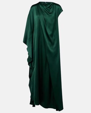 ROKSANDA Hiba Silk Satin Maxi Dress - Green