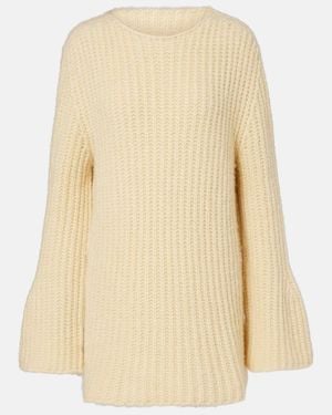 The Row Pullover Mirr Aus Kaschmir - Natur
