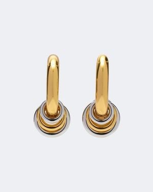 DEHANCHE Revenge Hoop Earrings - Metallic