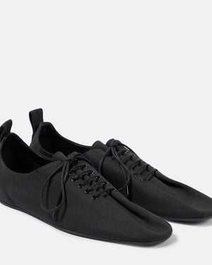 TOTEME Canvas Trainers - Black