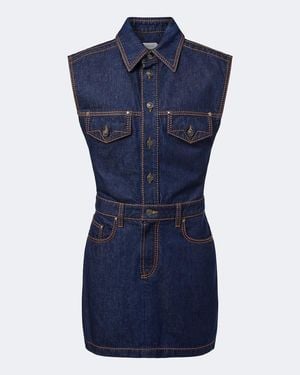 Versace Denim Minidress - Blue