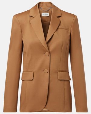 Altuzarra Fenice Wool Blazer - Brown