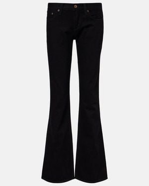 Agolde Low-Rise Bootcut Jeans - Schwarz