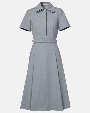 Emilia Wickstead Robe Midi Iwona - Gris