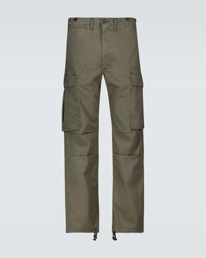 RRL Cotton Cargo Trousers - Green