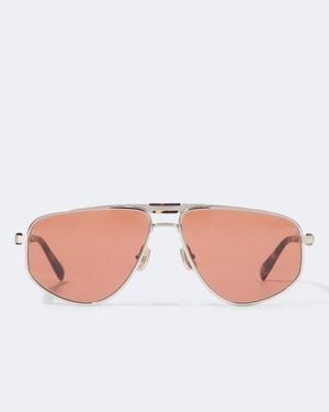 Brunello Cucinelli Navigator-Sonnenbrille Dike - Pink