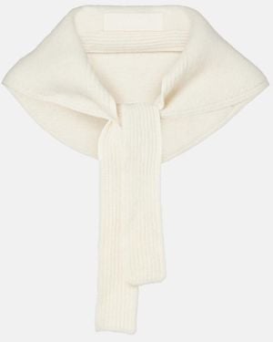 Jacquemus Schal Gros Grain - Weiß