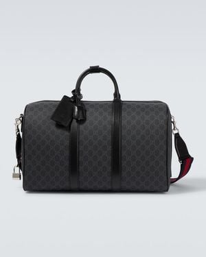 Gucci Gg Large Duffle Bag - Black